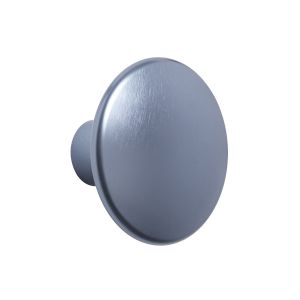 Muuto Patère The Dots Métal / Ø 5 cm bleu clair en métal