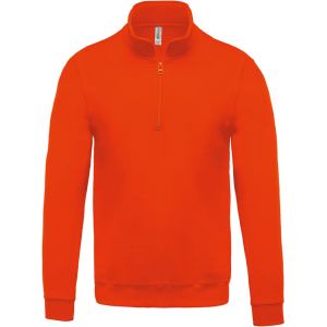 Kariban Pack 20 Sweat-shirt col zippe Orange K478 - Taille M