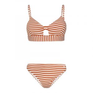 Protest Women's Prtfrontera Bikini - Bikini taille 34 - XS, beige/blanc/orange