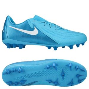 Nike Homme Phantom Gx II Academy AG Soccer Shoe, Blue Fury/White, 40.5 EU