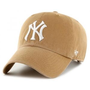 47 Brand Casquette CLEAN UP New York Yankees camel - Homme - 100% coton