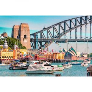 Ravensburger Puzzle Adulte 3000 pièces-Au Coeur de Sydney-Adultes et Enfants à partir de 14 Ans-Puzzle de qualité supérieure fabriqué en Europe-Destination de voaye-Évasion-12001419