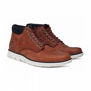 Image de Timberland Bradstreet Leather Sensorflex, Bottes Chukka Homme, Marron (Red Brown FG), 44.5 EU