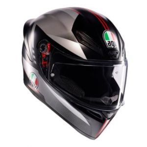 AGV Casques intégraux K1 S Lap Matt Black Grey Red