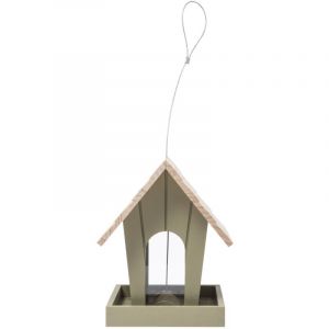 Zolux Mangeoire bois coucou vert