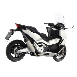 Arrow Silencieux Alu Indy-race embout acier (version longue)