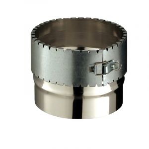 Poujoulat Raccord flexible inox - Diamètre : 180