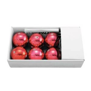 Europalms Eclairage décoratif à LED boules LED blanc chaud LED Weihnachtskugel rouge