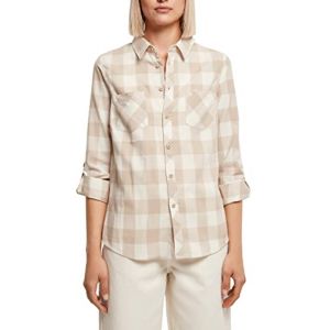 Urban classics Turnup Checked, taille XS, femme, beige à carreaux