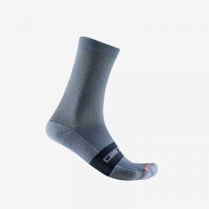Castelli Espresso 15 Sock - Chaussettes vélo Light Steel Blue Unique
