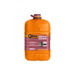 Qlima Combustible liquide inodore a' base de paraffine Zibro pour poeles a' combustible Bidon de 20 litres Point d'e'clair 65oC