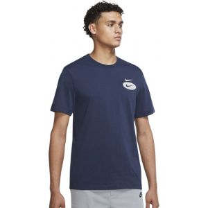 Nike Tee shirt sportswear swoosh league bleu s
