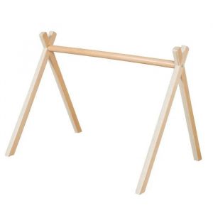 Roba Portique D'&eacute;veil En Bois Pour B&eacute;b&eacute; Montesori Babygym - Naturel - Universel - Mixte