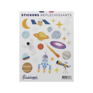 Stickers R&eacute;fl&eacute;chissants - Espace