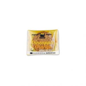 Kookie Cat Galleta con Piña & Naranja Bio 50g
