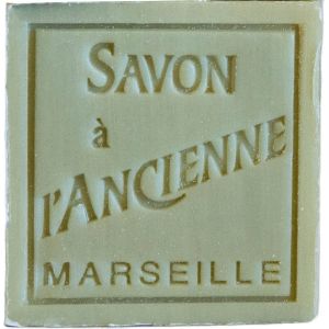 Savon du midi Sapone di Marsiglia Oliva e Lavanda "Retro" - 100 g