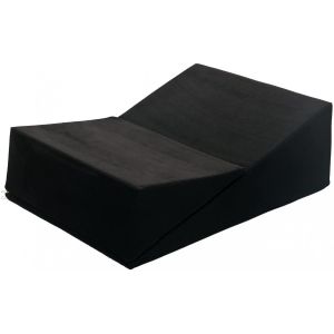Fauteuil chaise longue canapé intime relaxant rabattable de forme triangulaire noir