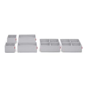 Rayen Organisateurs de tiroirs 6 boites h10cm - Categorie fantome