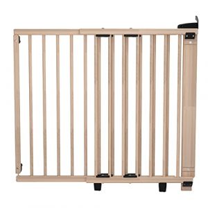Geuther Barrière de porte pivotante en bois naturel 86-133cm