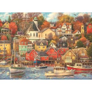 Anatolian Puzzle 4000 pièces : Bon temps sur le port Coloris Unique