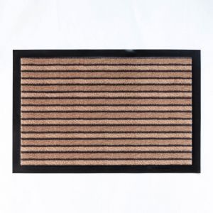 Tapis a rayures payas sable