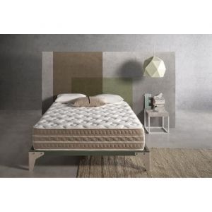 Image de Relax matelas 140x190 - bio thermal cashmere - mousse á mémoire de forme - épaisseur 30 cm - 11 zones de confort - certifié oeko-tex - accueil