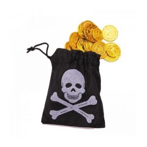 Party Pro Bourse pirate 50 pieces d or