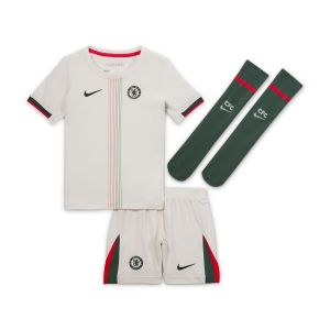 Nike Chelsea Maillot Extérieur 2025/26 Mini-Kit Enfant, pointure S: 104-110 cm - ['Blanc'] - Taille S: 104-110 cm