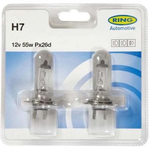 Ring 2 Ampoules H7 12v 55w Px26d (Blister)