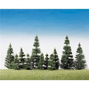 Faller 181493 - 40 sapins argentés - Modélisme échelle H0