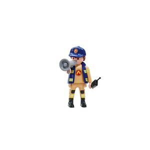 Playmobil 6583 - Chef Pompier Equipe A - Emballage Plastique, Pas de boîte