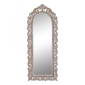 Miroir mural Dkd Home Decor Naturel Indien 60 x 2,5 x 152 cm