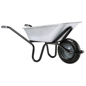 Haemmerlin 305400705 - Brouette Aktiv Excellium Plus Reno galva roue increvable 120 L