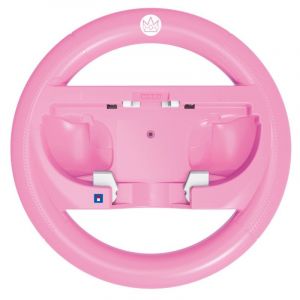 Hori Adaptateur de volant Peach pour Switch 2 Poign&eacute;e ergonomique