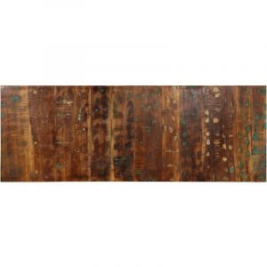 VidaXL Tête de lit multicolore 140 cm bois massif récupération