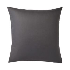 Dodo LOT DE 2 TAIES D'OREILLER - ANTHRACITE - 65X65 cm