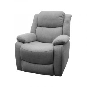 Fauteuil relax électrique inclinable gris foncé David