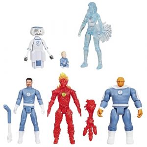 Marvel Studios Les Quatre Fantastiques Epic World of Action Collection La première Famille, Coffret de 6 Figurines