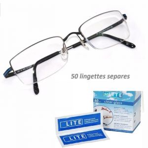 Image de Nettoyant lunettes - 50 lingettes