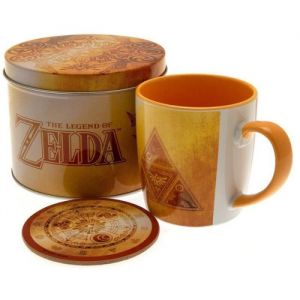 Pyramid International Legend of Zelda Coffret cadeau avec tasse et sous-verre dans une boîte cadeau réutilisable