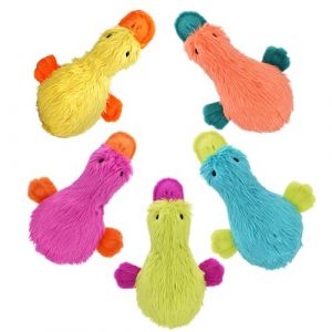 MULTIPET Duckworth Jouet en Peluche pour Chien Couleurs Assorties