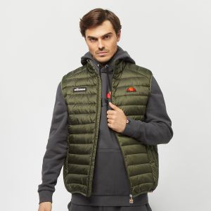 ELLESSE Bardy Gilet, Veste Sans Manche Homme, Khaki, S
