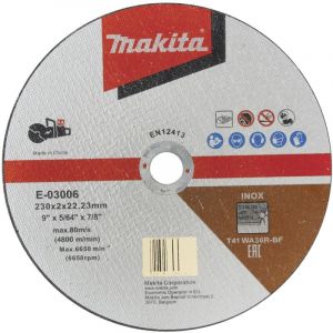 Makita E-03006 Disque a tron&ccedil;onner 230x2x22mm