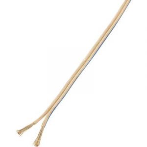 Tru Components Câble haut-parleur TR19250-100 1568261 2 x 2.50 mm² transparent 100 m