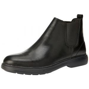 Geox Homme U Ottavio C Bottines, Black, 43 EU