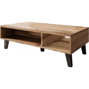 Image de Table basse NORD chêne wotan + anthracite