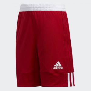 Adidas 3G Speed Reversible Shorts Mixte Enfant, Power Red/White, 13-14 Years