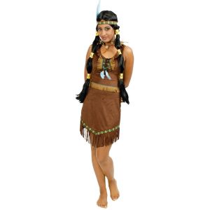 Ruedelafete D&eacute;guisement Indienne Fleur des Prairies adulte, taille L