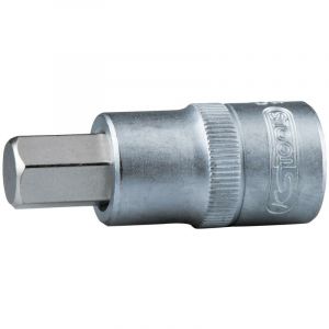 KS Tools 1' Douilles tournevis 6 pans int&eacute;rieur, courtes, 14 mm
