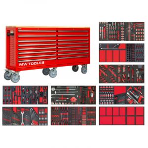 Servante d'atelier complète extra large MEGA XXL 729 outils MW Tools MW Tools MWE799G6A